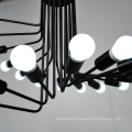 Modern pendant lights postmodern creative Iron lamp personality ball modern led chandelier